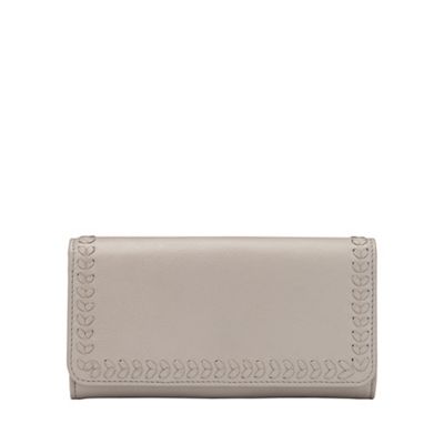Whipstitch Leather Purse